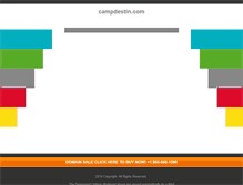 Tablet Screenshot of campdestin.com